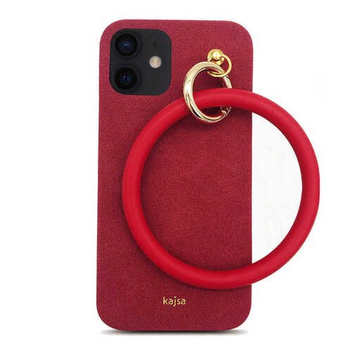 Apple iPhone 12 Kılıf Kajsa Splendid Serisi Morandi Ring Kapak