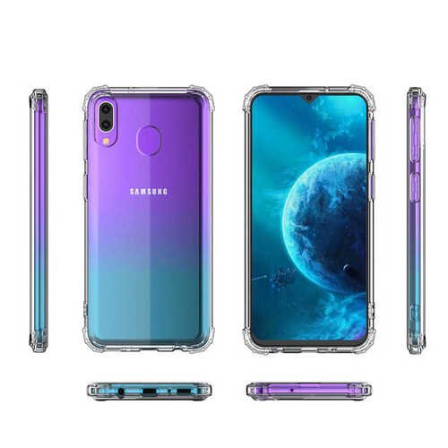 Galaxy A30 Köşeleri Airbagli Ultra Koruma Anti Şok Kılıf