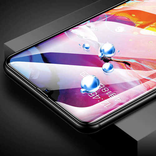 Galaxy M30S Ekran Koruyucu Ekranı Tam Kaplayan Kenarları Kırılmaya Dayanıklı Cam Koruyucu