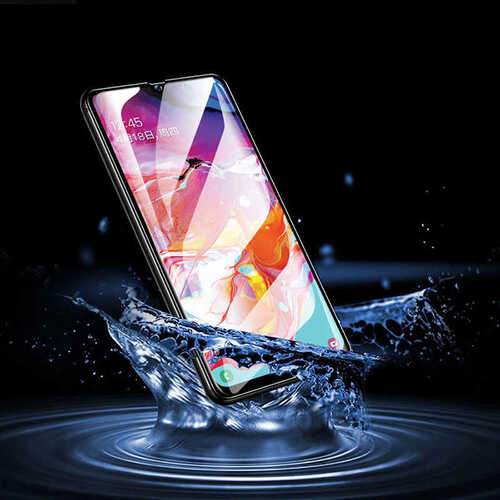 Galaxy M30S Ekran Koruyucu Ekranı Tam Kaplayan Kenarları Kırılmaya Dayanıklı Cam Koruyucu