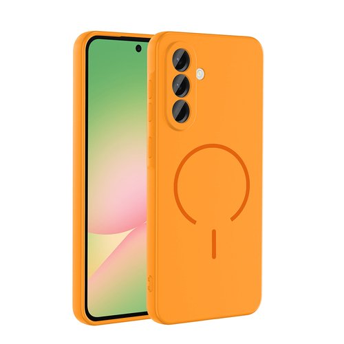 Galaxy A36 Kılıf Kamera Çıkıntılı Magsafe Şarj Özellikli Lüx Meta Kapak