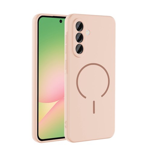 Galaxy A56 Kılıf Kamera Çıkıntılı Magsafe Şarj Özellikli Lüx Meta Kapak