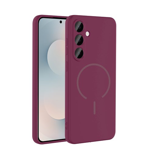 Galaxy S23 FE Kılıf Kamera Çıkıntılı Magsafe Şarj Özellikli Lüx Meta Kapak