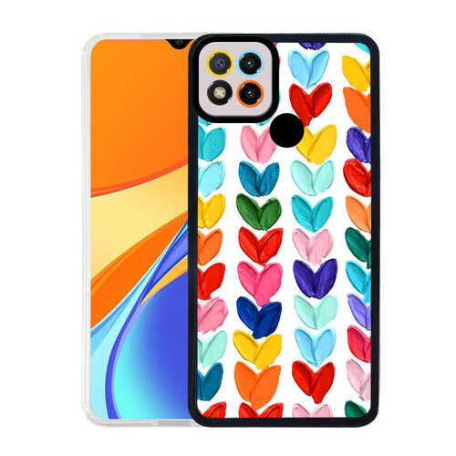 Xiaomi Redmi 9C Kılıf Luxury Desenli Tasarım Silikon