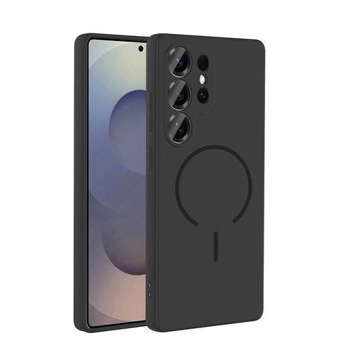 Galaxy S25 Ultra Kılıf Kamera Çıkıntılı Magsafe Şarj Özellikli Lüx Meta Kapak