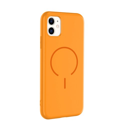 iPhone 11 Kılıf Kamera Çıkıntılı Magsafe Şarj Özellikli Lüx Meta Kapak