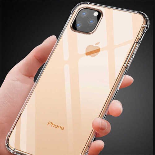 iPhone 11 Pro Max Köşeleri Airbagli Ultra Koruma Anti Şok Kılıf