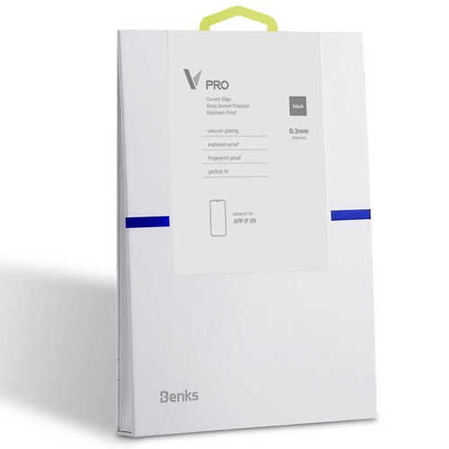 Apple iPhone 11 Benks 0.3mm V Pro Dust Tam Kavisli Ekran Koruyucu