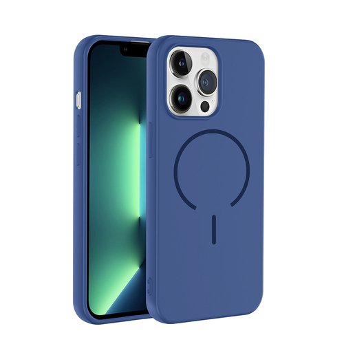 iPhone 13 Pro Max Kılıf Kamera Çıkıntılı Magsafe Şarj Özellikli Lüx Meta Kapak