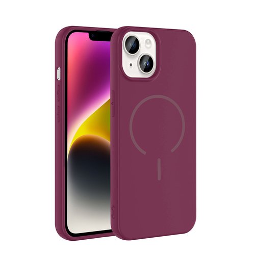 iPhone 14 Kılıf Kamera Çıkıntılı Magsafe Şarj Özellikli Lüx Meta Kapak