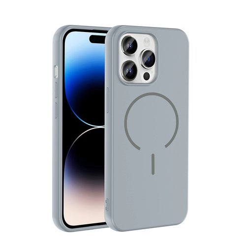 iPhone 14 Pro Max Kılıf Kamera Çıkıntılı Magsafe Şarj Özellikli Lüx Meta Kapak