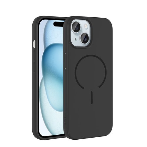 iPhone 15 Kılıf Kamera Çıkıntılı Magsafe Şarj Özellikli Lüx Meta Kapak