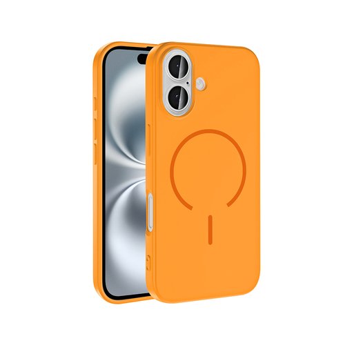 iPhone 16 Kılıf Kamera Çıkıntılı Magsafe Şarj Özellikli Lüx Meta Kapak