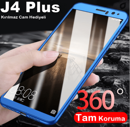 Samsung Galaxy J4 Plus Kamera Korumalı Kaliteli Tam Koruma Kılıf
