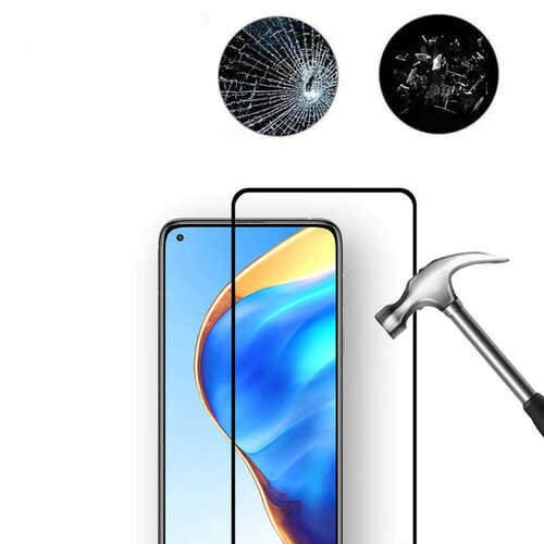 Xiaomi Mi 10T 5G Ekran Koruyucu Ekranı Tam Kaplayan Kenarları Kırılmaya Dayanıklı Cam Koruyucu