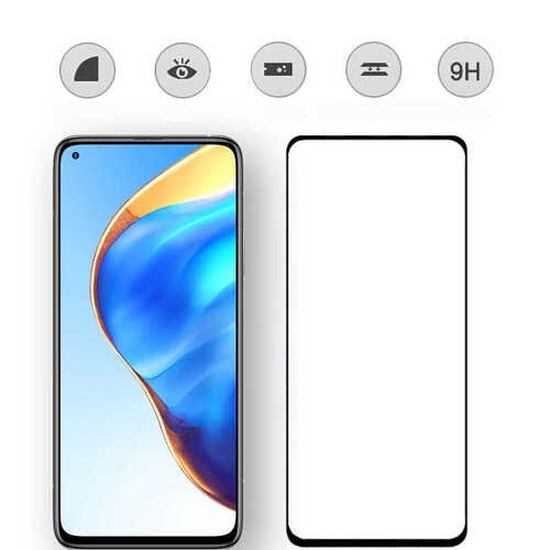 Mi 10T Pro 5G Ekran Koruyucu Ekranı Tam Kaplayan Kenarları Kırılmaya Dayanıklı Cam Koruyucu