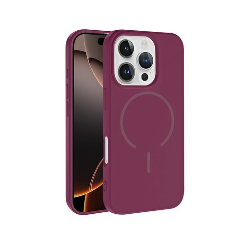 iPhone 16 Pro Max Kılıf Kamera Çıkıntılı Magsafe Şarj Özellikli Lüx Meta Kapak