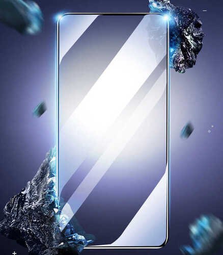 Oppo Reno 4 Lite Ekran Koruyucu Ekranı Tam Kaplayan Kenarları Kırılmaya Dayanıklı Cam Koruyucu