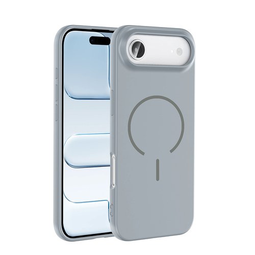 iPhone 17 Air Kılıf Kamera Çıkıntılı Magsafe Şarj Özellikli Lüx Meta Kapak