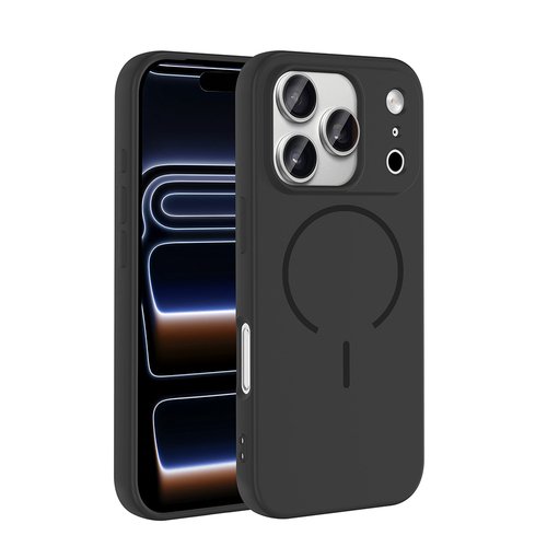 iPhone 17 Pro Kılıf Kamera Çıkıntılı Magsafe Şarj Özellikli Lüx Meta Kapak