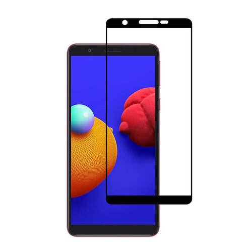 Galaxy A01 Core Ekran Koruyucu Ekranı Tam Kaplayan Kenarları Kırılmaya Dayanıklı Cam Koruyucu