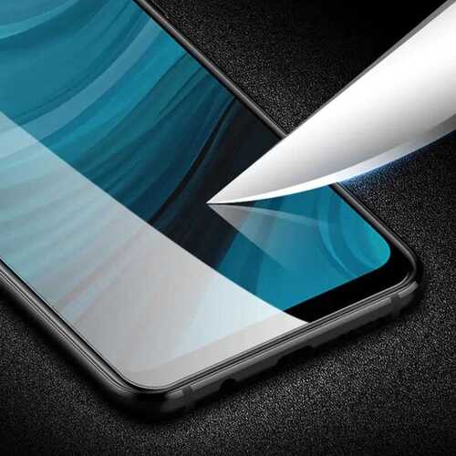 Galaxy A01 Core Ekran Koruyucu Ekranı Tam Kaplayan Kenarları Kırılmaya Dayanıklı Cam Koruyucu
