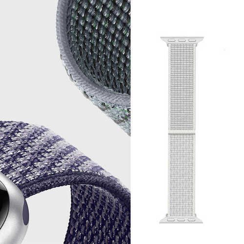 Apple Watch Ultra 49mm Kordon Wiwu Sport Loop Hasır Strap Kayış