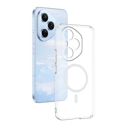 Honor 400 Pro Kılıf Kamera Korumalı MagSafe Şarj Özellikli Lüx Şeffaf London Silikon Kapak