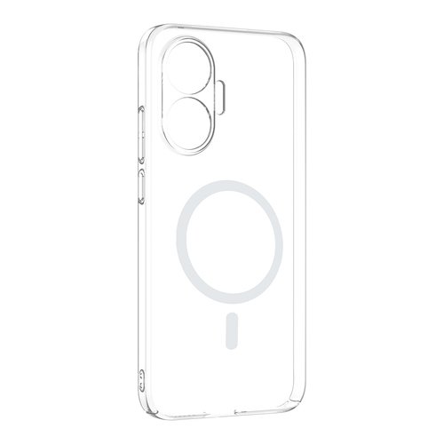 Poco F7 Pro Kılıf Kamera Korumalı MagSafe Şarj Özellikli Lüx Şeffaf London Silikon Kapak