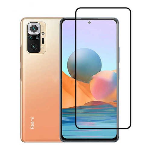 Redmi Note 10 Pro Ekran Koruyucu Ekranı Tam Kaplayan Kenarları Kırılmaya Dayanıklı Cam Koruyucu
