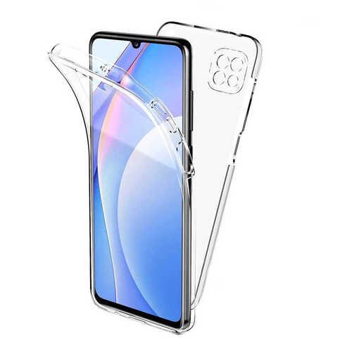 Xiaomi Redmi 9C Kılıf 360 Tam Koruma Şeffaf Silikon