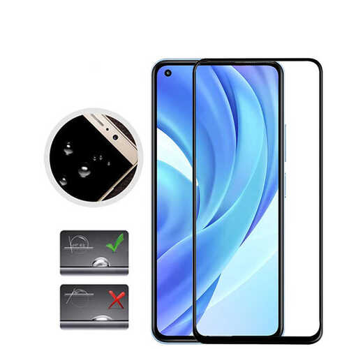 Mi 11 Lite Ekran Koruyucu Ekranı Tam Kaplayan Kenarları Kırılmaya Dayanıklı Cam Koruyucu