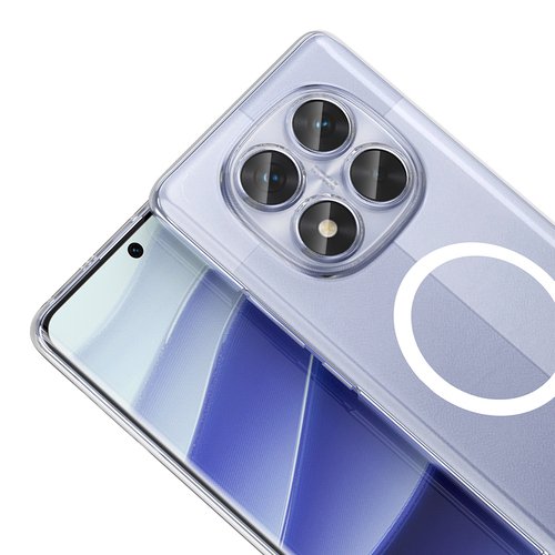 Redmi Note 14 Pro 4G Kılıf Kamera Korumalı MagSafe Şarj Özellikli Lüx Şeffaf London Silikon Kapak