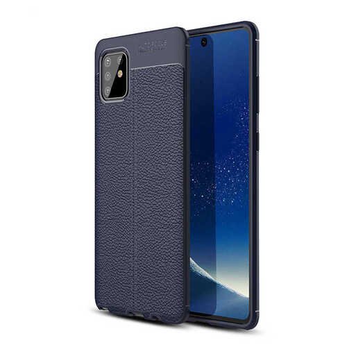 Galaxy A81 Deri Desenli Kamera Korumalı Kalite Silikon Kılıf