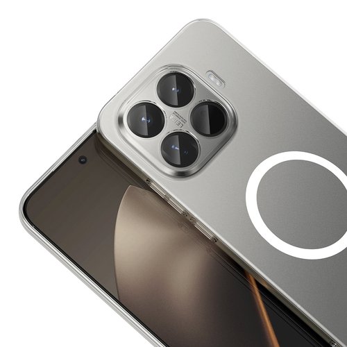 Xiaomi 15T Pro Kılıf Kamera Korumalı MagSafe Şarj Özellikli Lüx Şeffaf London Silikon Kapak