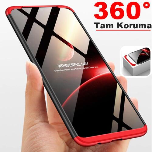 Huawei Honor Play Kılıf Zore 360 Kamera Çıkıntılı Tam Koruma Ays