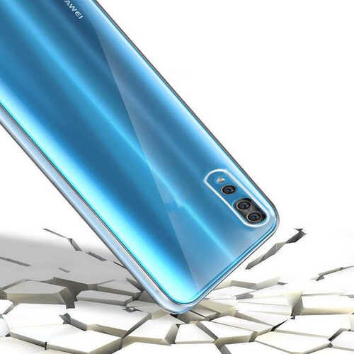 Huawei P20 Pro Kılıf 360 Tam Koruma Şeffaf Silikon