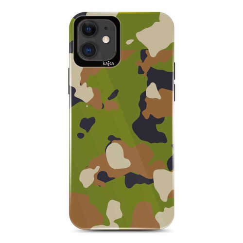 Apple iPhone 11 Kılıf Asker Desenli Kajsa Camo Kapak