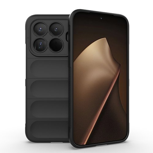 Xiaomi 15T Pro Kılıf Esnek TPU Oyuklu Arka Yüzey Tasarımlı Etnik Silikon Kapak