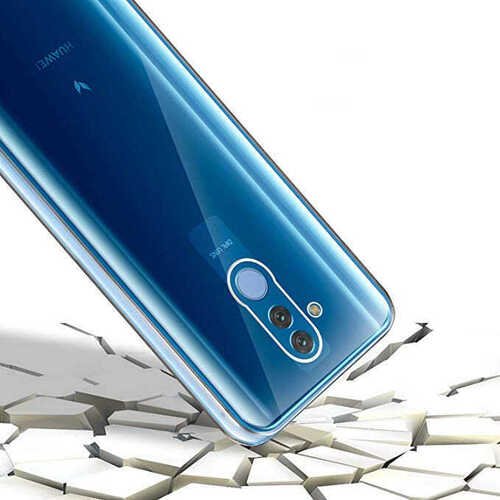 Huawei Mate 20 Lite Kılıf 360 Tam Koruma Şeffaf Silikon