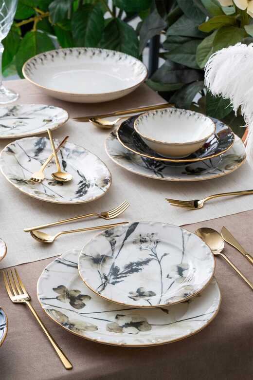 ACAR 12348 29 PRÇ BLACK STAR YEMEK TAKIMI
