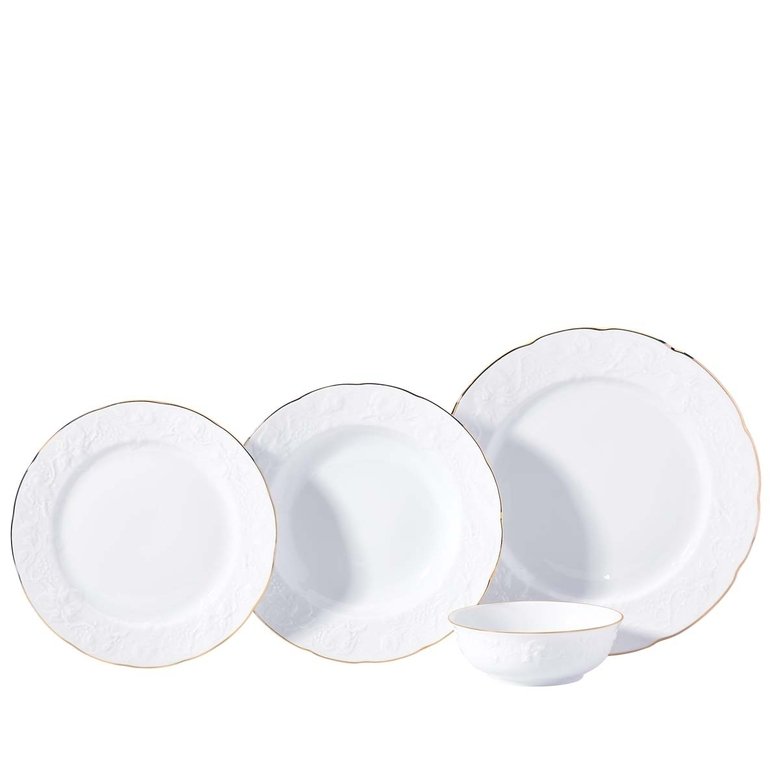 KORKMAZ A8298 COUNTRY COLL. 60 PRÇ YEMEK TKM GOLD
