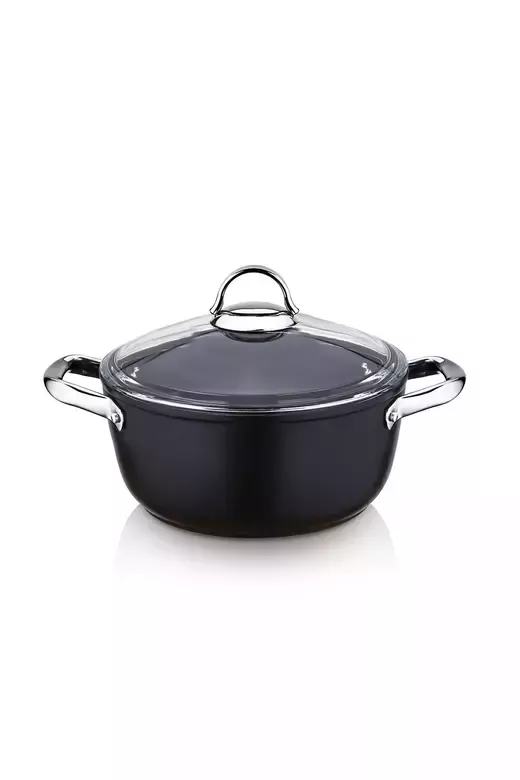 SAFLON 32 CM TİTANİUM DERİN TENCERE