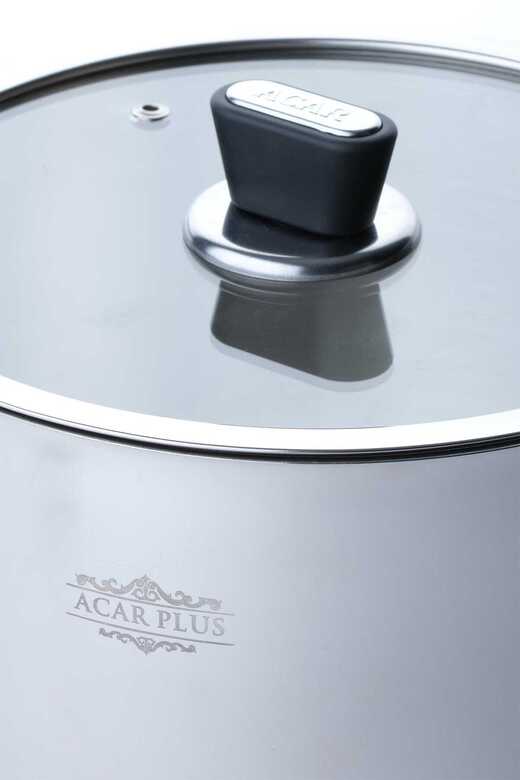 ACAR 6488 ELECTRA 18 PRÇ SİLİNDİR TENCERE SET