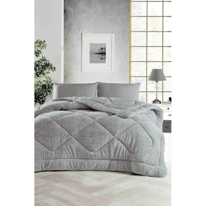 LÖKÇE POLOLİFE VELSOFT YORGAN SETİ ÇİFT