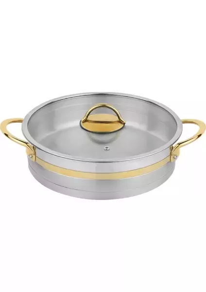 SCHAFER GOLDEN LİNE ÇLK TNCERE SET 8 PRÇ İNOX