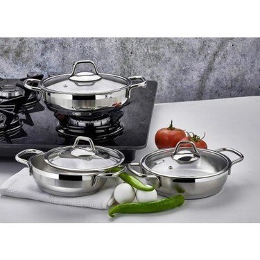 ÖZLİFE GU-520 ADA 3LÜ OMLET SET SADE