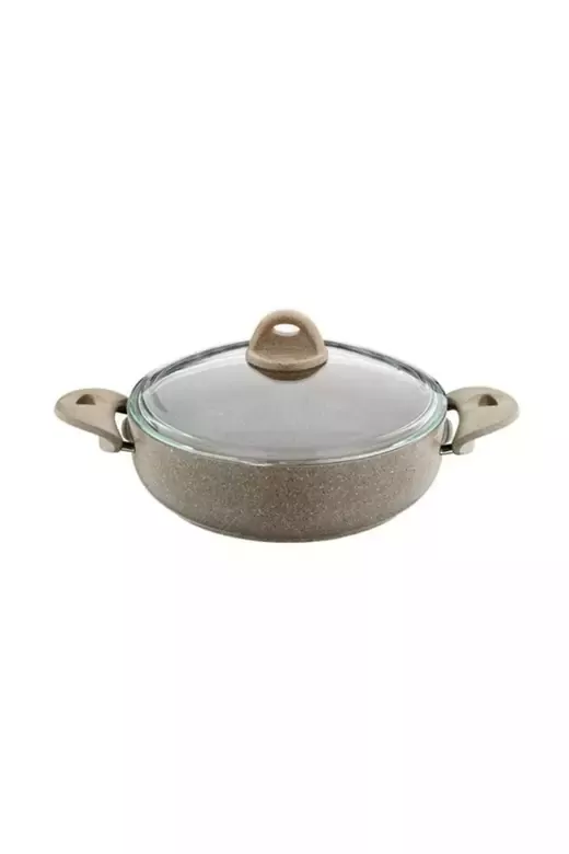SAFLON 24 CM KARNIYARIK GRANİT TENCERE