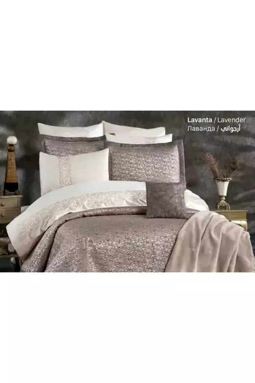 GÜZİDE ELEGANS LAVANTA ÇEYİZ PAKETİ 11 PRÇ