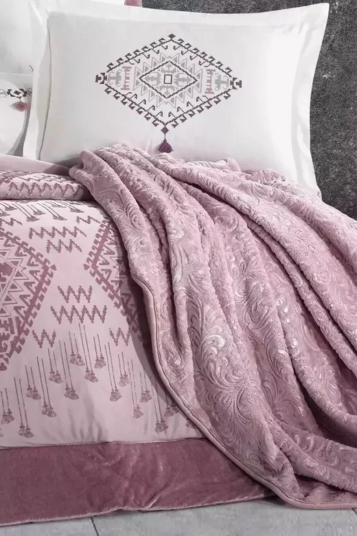 ELART BOHEM GÜLKURUSU ÇEYİZ PAKETİ 10 PARÇA
